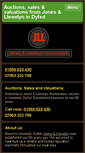 Mobile Screenshot of jonesandllewelyn.com