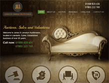 Tablet Screenshot of jonesandllewelyn.com